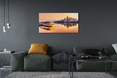 Obrazy na plátně West mořská loď
