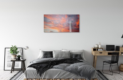 Obrazy na plátně Žebřík slunce oblohu