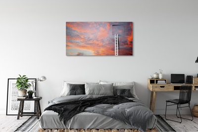 Obrazy na plátně Žebřík slunce oblohu