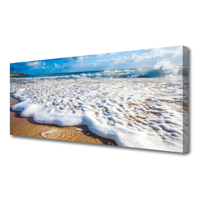 Obraz na plátně Pláž Moře Pisek Příroda