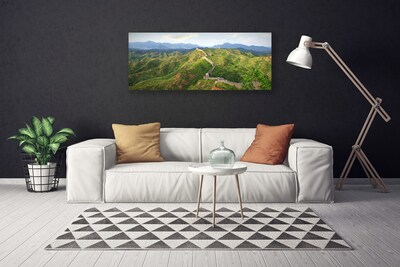 Obraz na plátně Velká Zeď Hora Krajina