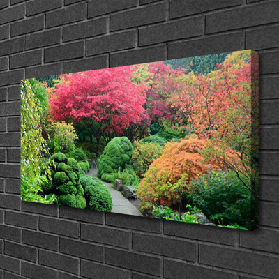 Obraz na plátně Zahrada Květina Strom Příroda
