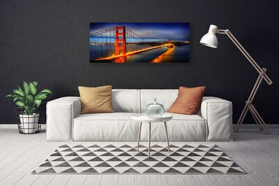 Obraz na plátně Most Architektura