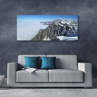 Obraz na plátně Hora Mlha Krajina