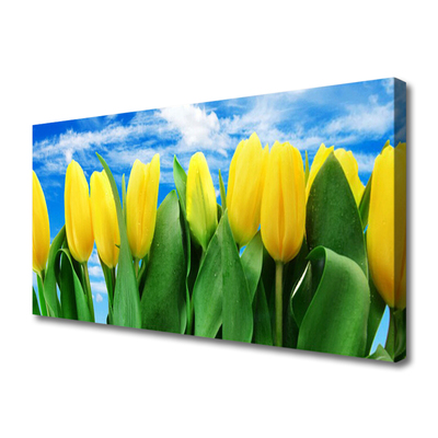Obraz na plátně Tulipány Květiny