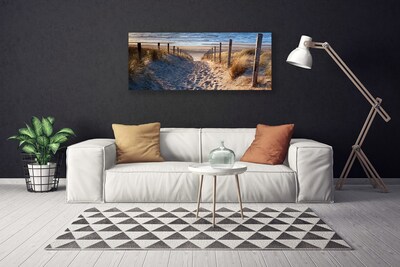 Obraz na plátně Stezka Moře Krajina