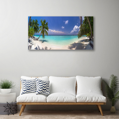 Obraz na plátně Moře Pláž Palma Krajina
