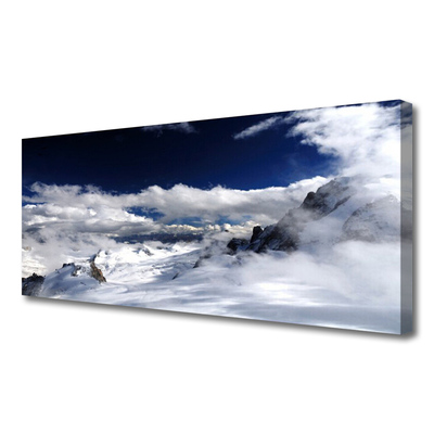 Obraz na plátně Hora Mraky Krajina