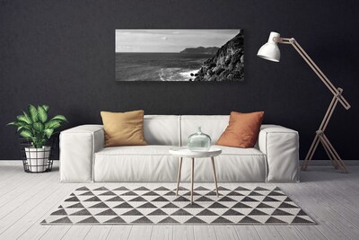 Obraz na plátně Moře Hory Krajina