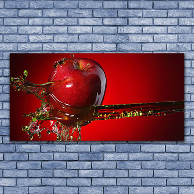 Obraz na plátně Jablko Voda Kuchyně