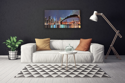 Obraz na plátně Město Most Architektura