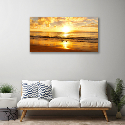 Obraz na plátně Moře Slunce Krajina