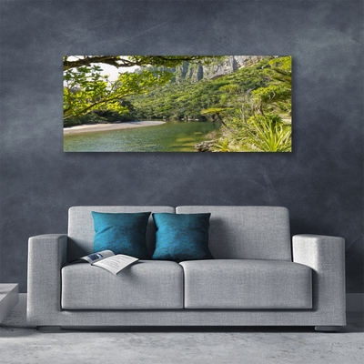 Obraz na plátně Jezero Příroda