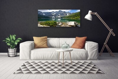 Obraz na plátně Jezero Hory Krajina