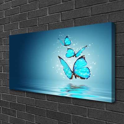 Obraz na plátně Motýli Voda Umění