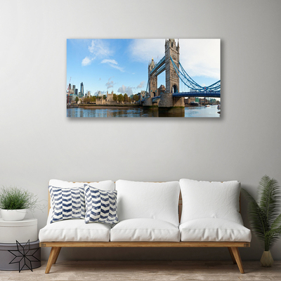 Obraz na plátně Most Londýn Architektura