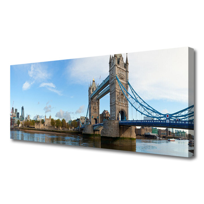 Obraz na plátně Most Londýn Architektura