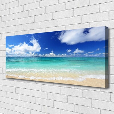 Obraz na plátně Moře Pláž Krajina