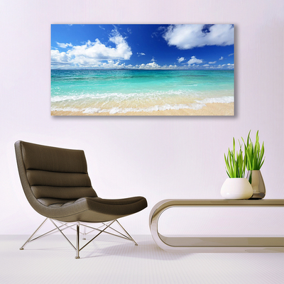 Obraz na plátně Moře Pláž Krajina