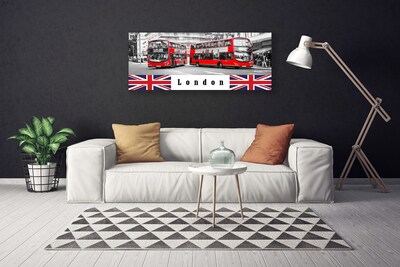 Obraz na plátně Londýn Autobus Umění