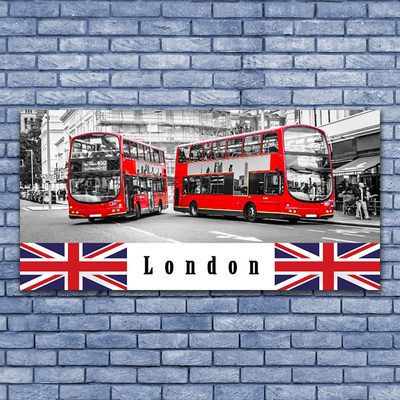 Obraz na plátně Londýn Autobus Umění