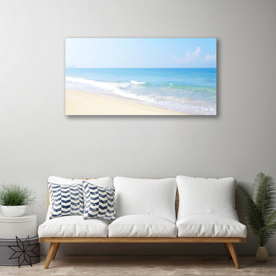 Obraz na plátně Pláž Moře Krajina