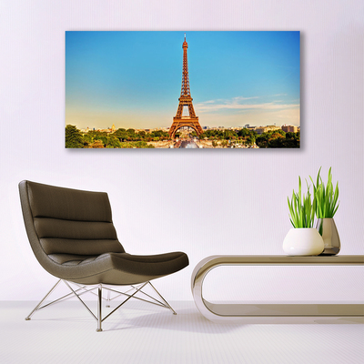 Obraz na plátně Eiffelová Věž Paříž