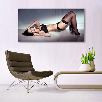 Obraz na plátně Žena Erotika Sexy