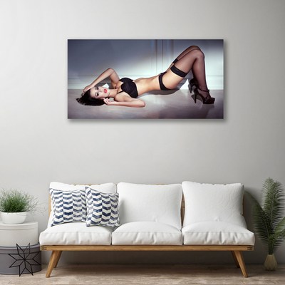 Obraz na plátně Žena Erotika Sexy