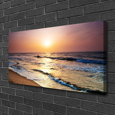 Obraz na plátně Moře Pláž Slunce Krajina