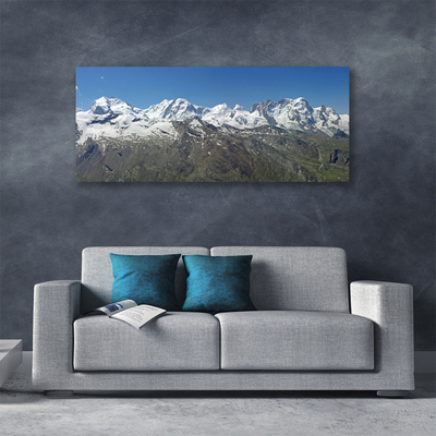 Obraz na plátně Hory Sníh Krajina
