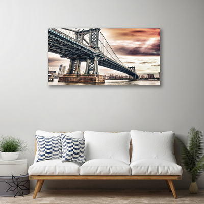 Obraz na plátně Most Město Architektura