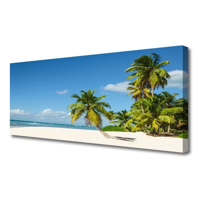 Obraz na plátně Pláž Palma Moře Krajina