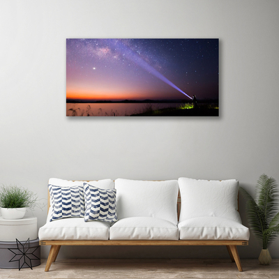 Obraz na plátně Hvězdy Noc Mlěčná Dráha