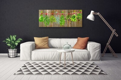 Obraz na plátně Sušené Byliny Listy Příroda