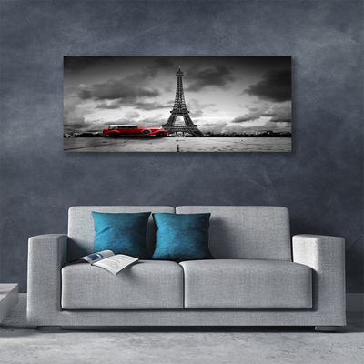 Obraz na plátně Eiffelova Věž Paříž Výhled