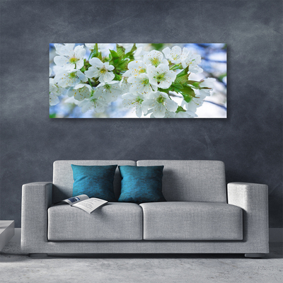 Obraz na plátně Květiny Strom Listy Příroda