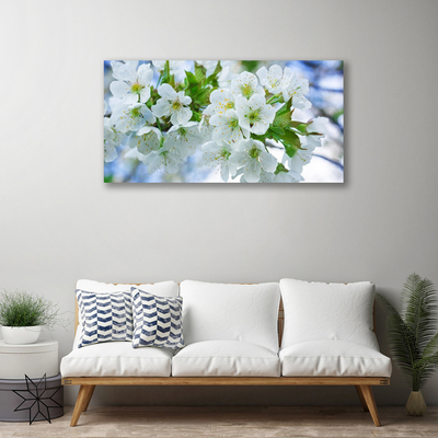 Obraz na plátně Květiny Strom Listy Příroda