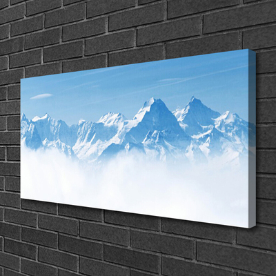 Obraz na plátně Hory Mlha Krajina