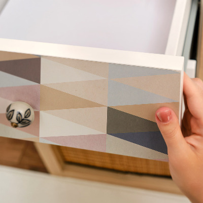 Fólie na nábytek Pastelová geometrie