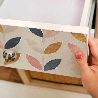 Tapeta na skříň Listový vzor