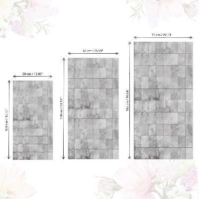 Samolepka na nábytek Šedé dlaždice