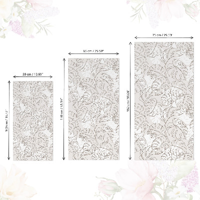 Samolepící fólie na nábytek Listy monstery