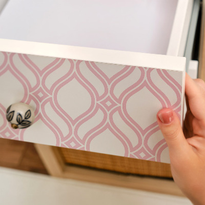 Samolepící tapeta na nábytek Růžová elegance