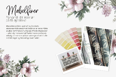 Samolepící tapeta na nábytek Růžová elegance