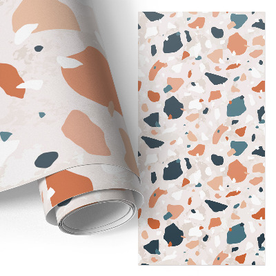 Samolepka na nábytek s barevným vzorem