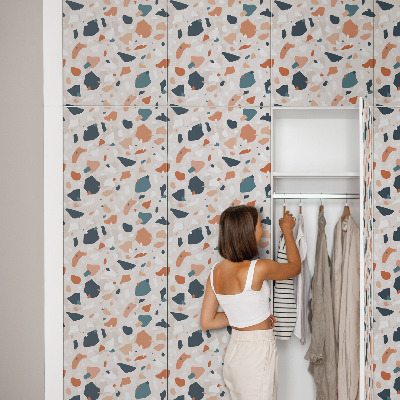 Samolepka na nábytek Barevný vzor