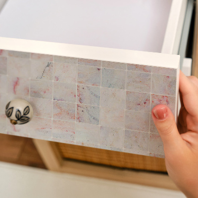 Nálepka na nábytek Pastelová mozaika