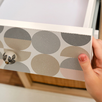 Samolepící fólie na nábytek Geometrické pastely