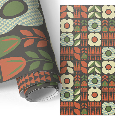 Fólie na nábytek Květinový folklór